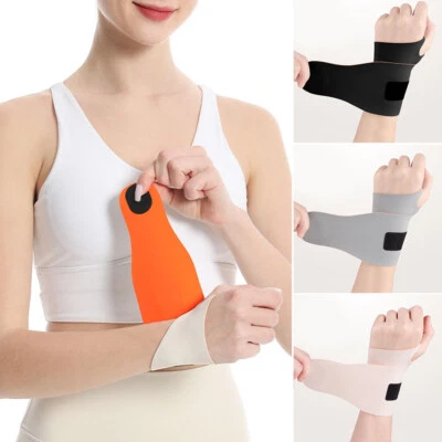 Wrist Brace Compression Wrist Guard Wrist Support Sport Safety Wrist Protector © - Image 1 of 4