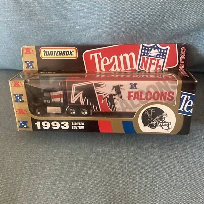1993 ATLANTA FALCONS FORD AEROMAX TRAILER/MATCHBOX/WRC - Image 1 of 4