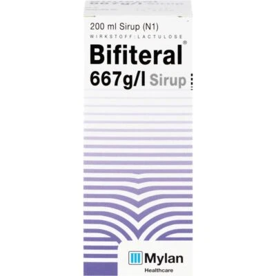 VIATRIS HEALTHCARE GMBH BIFITERAL Sirup 200 ml PZN 01610404