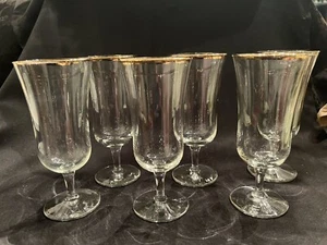 Libbey Golden Elegance Stemware PARFAIT/LIQUOR GLASSES Set Of 6 - Picture 1 of 3