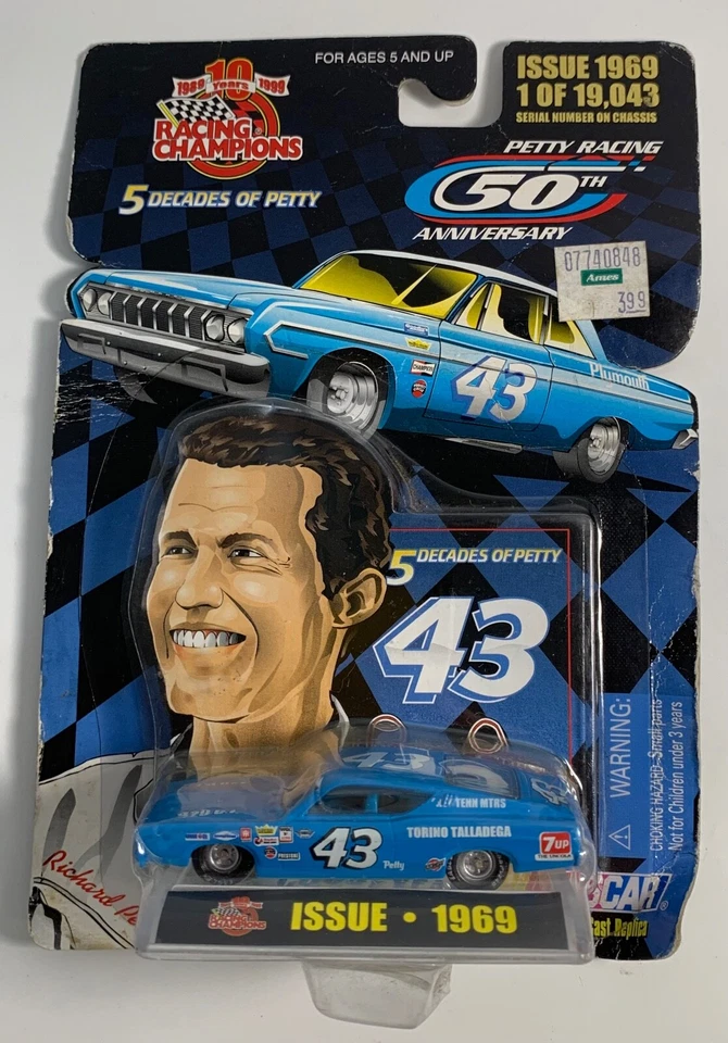5 Decades of Petty 1966 Issue Plymouth Racing Champions 50th Anniversary