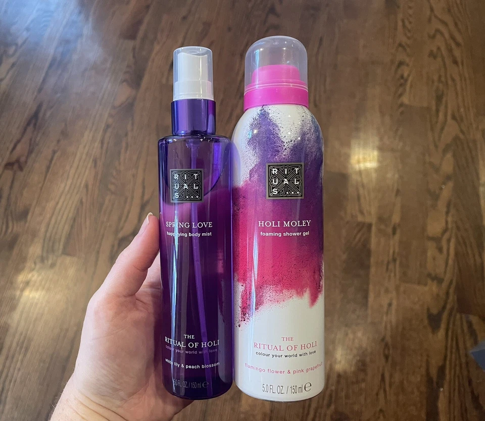 Rituals Ritual of Holi Moley  Shower Foam and Spring Love Body Mist Peach Lily - Image 1 of 1