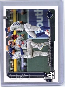 2025 Topps #255 Dodgers Swagger: Winning With Style Again - Bild 1 von 2