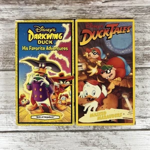 Darkwing Duck: Birth of Negaduck & Duck Tales: Masked Marauders (2 VHS Lot) - Picture 1 of 7