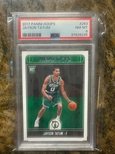 2017-18 Panini NBA Hoops - Jayson Tatum #253 (RC) PSA 8 - Bild 1 von 2