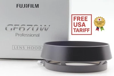 Rare [ Unused in Box ] Fuji Fujifilm GF670W Lens Hood 6x7 Film Camera From JAPAN - Image 1 of 4