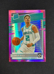 2020-21 Panini NBA Donruss Optic LaMelo Ball Hyper Pink Rookie #153 Hornets RC - Picture 1 of 2
