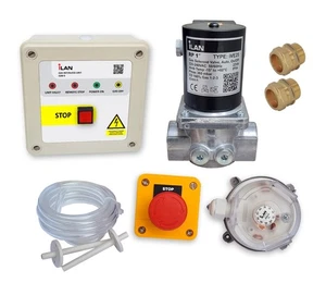 Gas-Sicherheitsabschaltung, Gassteuerung, Gas-Sicherheitskit, Gas Interlock - Bild 1 von 43