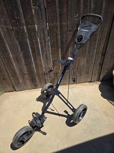 TourTrek Cruiser 3 Wheel Collapsible Golf Push Pull Cart - Picture 1 of 16