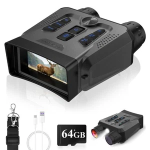 Nachtsichtbrille - 4K Nachtsicht Fernglas 10x Digitalzoom, 3'' HD Sc... - Bild 1 von 8
