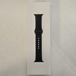 Genuine OEM Apple Watch 'Series 10' 42mm (S/M) Black Sport Band - Photo 1 sur 5