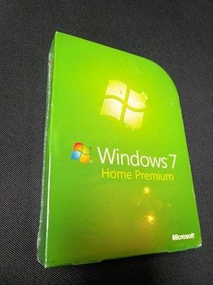 MICROSOFT WINDOWS 7 HOME PREMIUM - BRAND NEW, RETAIL BOX, SEALED - 100% GENUINE - Image 1 of 4