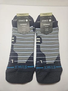 Paquete personalizado de 2 pares Stance Performance Freshtek Shimmy Mid Tab para hombre talla L 9-13 - Imagen 1 de 12