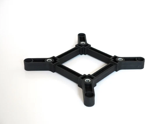 CROWN Truss Traverse Verbinderkreuz- super leicht -Schwarz- werkzeuglose Montage