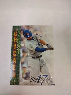 2018 Topps - Wal-Mart Kris Bryant Highlights #KB-4 Kris Bryant (PWE)(02) - Image 1 of 2