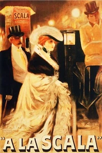 12734.Decor Poster.Home room wall design.A La Scala Victorian opera.Fashion art - Picture 1 of 1