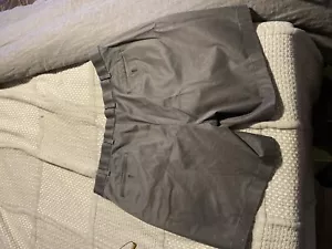 Brooks Brothers Men's 42 Shorts Lightweight Advantage Chino Pleated Beige - Picture 1 of 3
