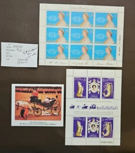 APC W4440 Tristan Da Chuna grande mini lenzuolo e ss britannico MNH - Foto 1 di 7