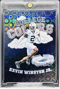 Kevin Winston Jr Holo 2024 Onit Penn State Nittany Lions College Colors SP RC - Picture 1 of 2
