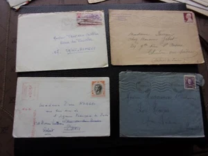 MONACO - 4 Briefumschläge (B33) - Bild 1 von 2