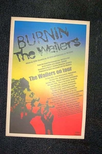 Bob Marley Tour Poster 1973 UK Tour Island Records - Picture 1 of 1