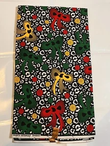 6 Yards Fabric - African Wax Print Fabric Cloth - 100% Cotton for Craft Clothing - Picture 1 of 3