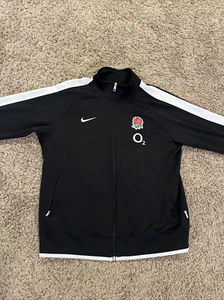 NIKE MEN'S RUGBY UNION ENGLAND NATIONAL LONG SLEEVE JACKET Full Zip SIZE Large - Picture 1 of 8