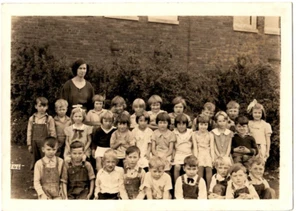 Sugar Creek Consolidated School Class Photo # 146 Terre Haute IN 1930's - Bild 1 von 1