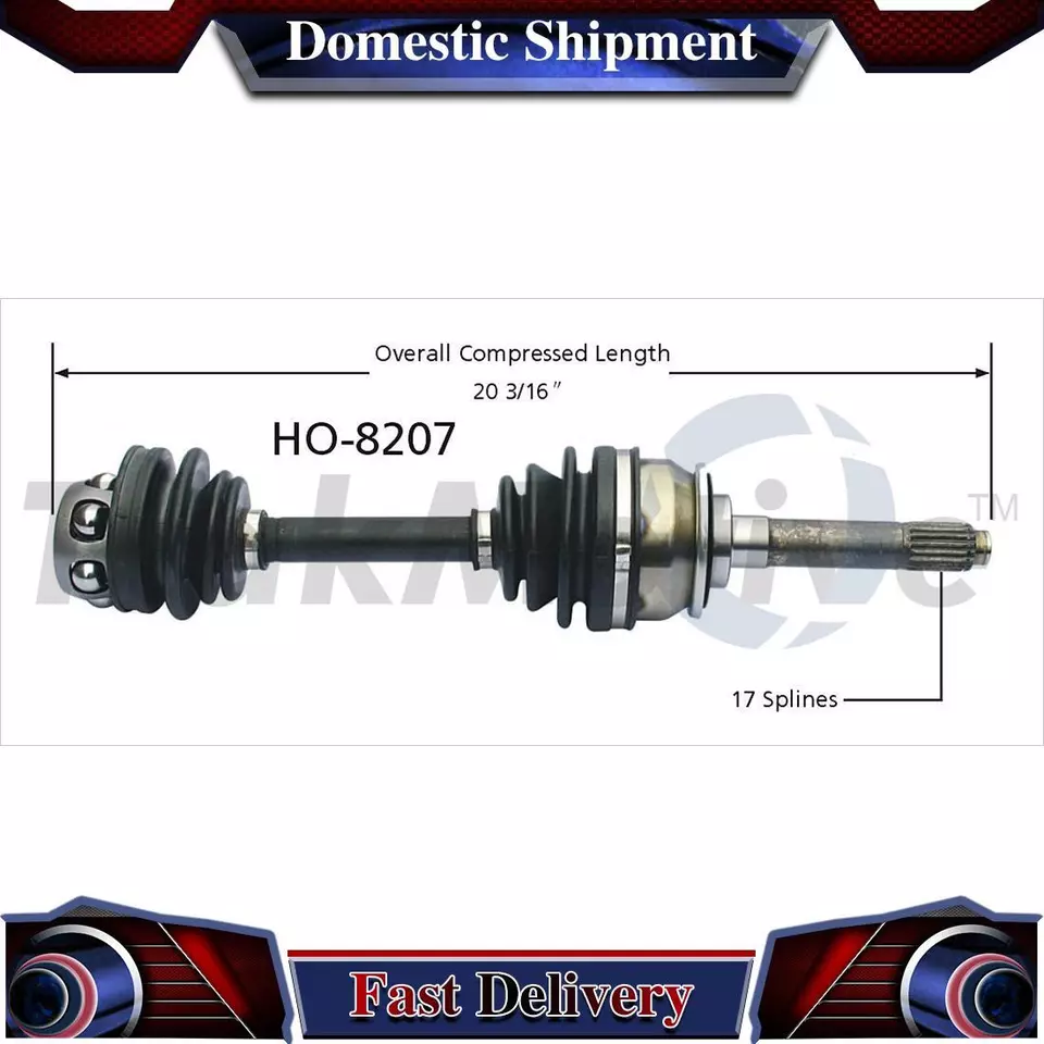 Conjunto de junta de eje de transmisión CV delantero derecho para Acura SLX 1996 1997 1998 1999 Foto 1 de 1