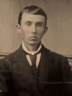 Civil War Era Tintype Photograph of Young Man Circa 1860s