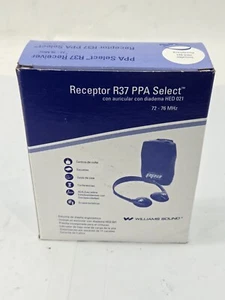 Williams Sound PPA Personal PA FM R37 Receiver - Picture 1 of 9