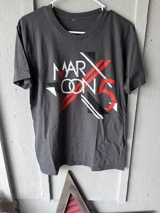 Kastanienbraunes 5 Band Tour Grafik-T-Shirt 2013 Rock Pop Größe L doppelseitig royal - Bild 1 von 2