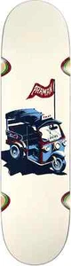 Real Patrick Praman Transport 8.5 Skateboard Deck Wheels Wheels - Picture 1 of 3