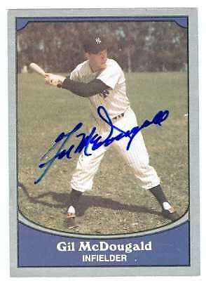 Gil McDougald autographed Baseball Card 1990 Pacific Baseball Legends Card - Image 1 of 1