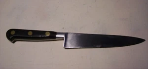 Vintage 6" Koch Allzweckmesser Frankreich Messing Stiftgriff rostfrei - Bild 1 von 4