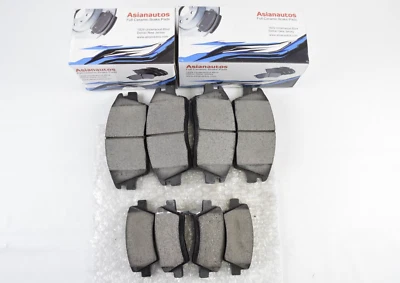 Asianautos Full Ceramic Front and Rear Brake Pads For Kia Sportage 2017-2022 - Imagem 1 de 4