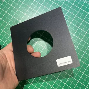 140x140mm Lens Board f/ Sinar Horseman Chamonix Compur Copal #0 #1 #2 #3 Metal - Picture 1 of 4