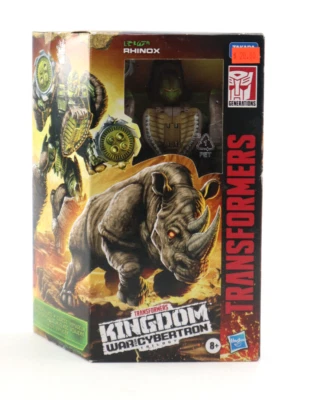 Hasbro Transformers Kingdom Rhinox Voyager Figure War for Cybertron - Image 1 of 4