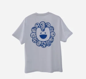 NewJeans x Murakami T-Shirt Supernatural White BUNNIES CAMP Tokyo 2024 - Picture 1 of 3
