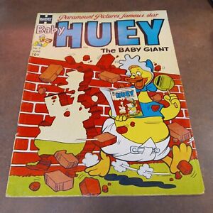 Paramount Animated Comics BABY HUEY cover #9, Harvey cartoon 1954 golden age 