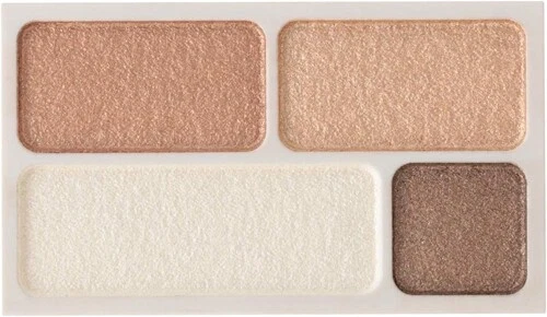 无印良品眼影 4 色 4.5 克金色棕色眼影无香 — 第 1/3 张图片