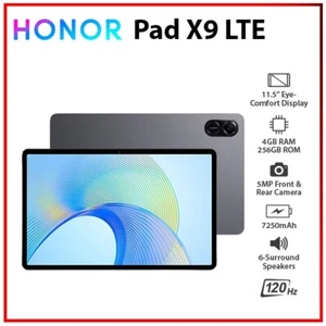 (LTE) HONOR Pad X9 11.5” 4GB+256GB Bluetooth Octa Core Android PC Tablet (New) - Picture 1 of 8