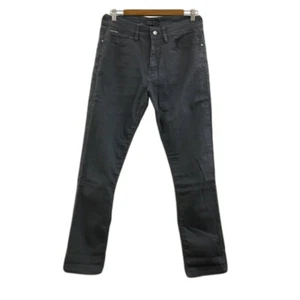 ZARA MAN Pants Denim Jeans Tapered Long Zip Fly USA 30 Grey Used 7ccf4fa0a313bc1 - Picture 1 of 5
