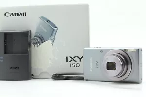 [Near MINT] Canon IXY 150 PowerShot ELPH 160 20.0MP Digital Camera Silver - Picture 1 of 12