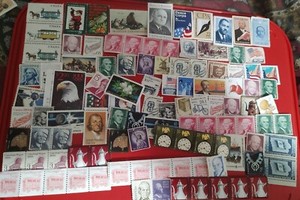 Face Value $11.83 Usa Uncanceled Stamps Off Paper