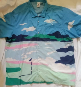 Puma X PTC (Palm Tree Crew) Kurzarm Shirt Golf Hawaiian AOP Resort Herren XXL - Bild 1 von 6