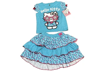 Hello Girls 2 Piece Girls Skirt Set, 24M - Picture 1 of 3