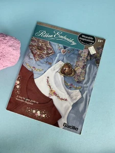 Ribbon Embroidery Bucilla Wearable Inspirations Silk 1994 How to Guide - Picture 1 of 7