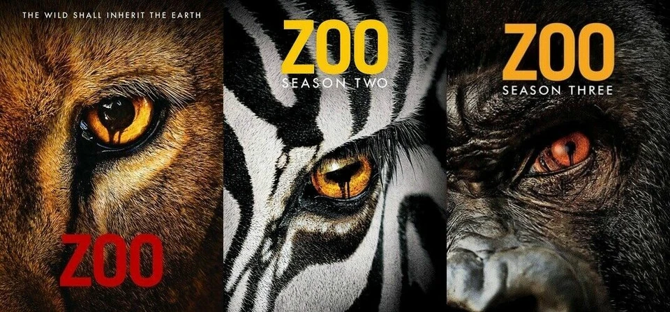 Zoo TV Series Complete Seasons 1 2 3 DVD NEW James Patterson One Two Three 1-3 - Image 1 of 1