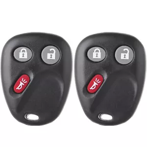 2x Remote Keyless Entry Transmitter Car Key Fob For GM Chevrolet MYT3X6898B - Picture 1 of 5
